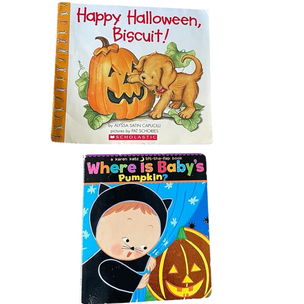 Bundle of 2 Children's Halloween Books